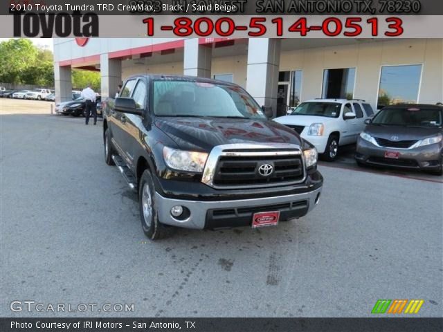 2010 Toyota Tundra TRD CrewMax in Black