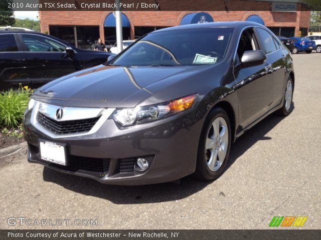 2010 Acura TSX Sedan in Crystal Black Pearl