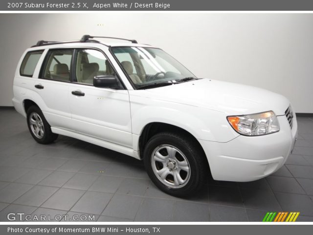 2007 Subaru Forester 2.5 X in Aspen White