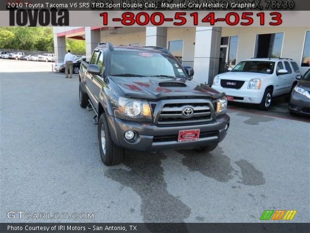 2010 Toyota Tacoma V6 SR5 TRD Sport Double Cab in Magnetic Gray Metallic