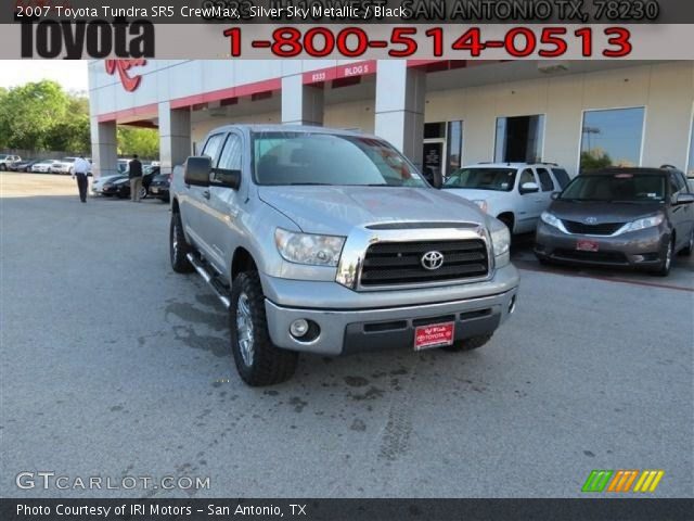 2007 Toyota Tundra SR5 CrewMax in Silver Sky Metallic