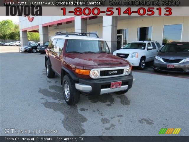 2010 Toyota FJ Cruiser 4WD in Brick Red