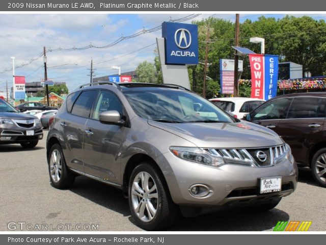 2009 Nissan Murano LE AWD in Platinum Graphite Metallic