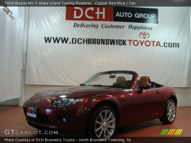 2006 Mazda MX-5 Miata Grand Touring Roadster in Copper Red Mica