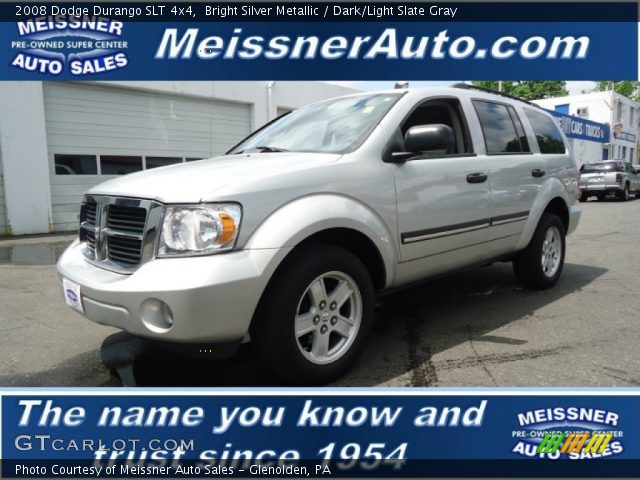 2008 Dodge Durango SLT 4x4 in Bright Silver Metallic