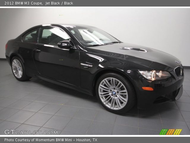 2012 BMW M3 Coupe in Jet Black