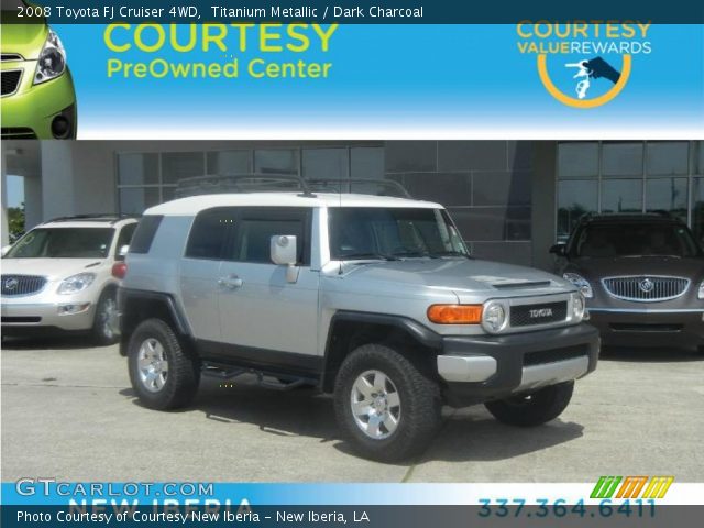 2008 Toyota FJ Cruiser 4WD in Titanium Metallic