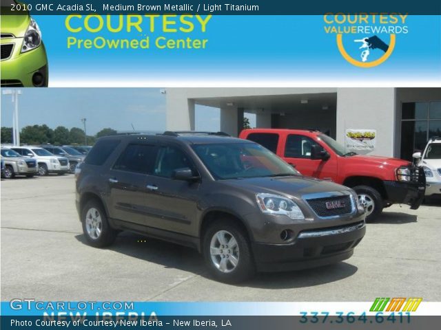 2010 GMC Acadia SL in Medium Brown Metallic
