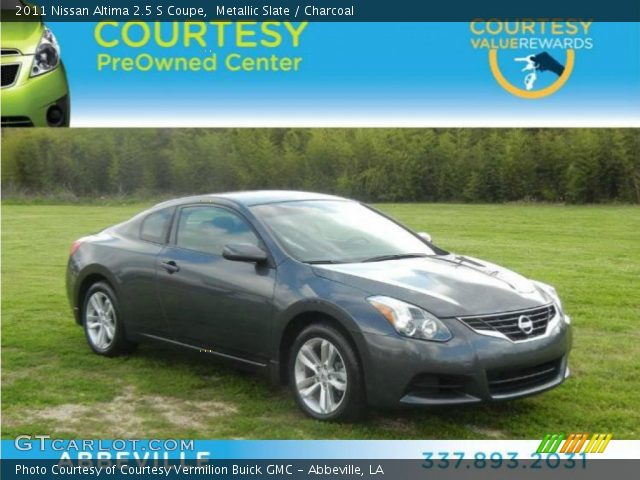 2011 Nissan Altima 2.5 S Coupe in Metallic Slate
