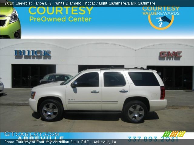 2010 Chevrolet Tahoe LTZ in White Diamond Tricoat