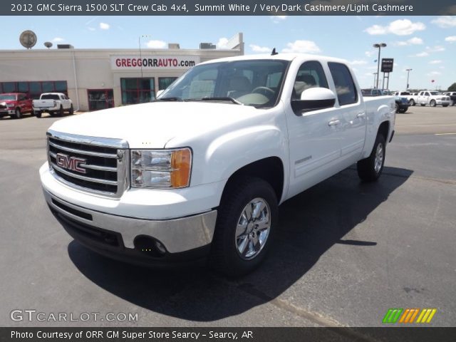 2012 GMC Sierra 1500 SLT Crew Cab 4x4 in Summit White