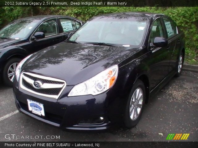 2012 Subaru Legacy 2.5i Premium in Deep Indigo Pearl