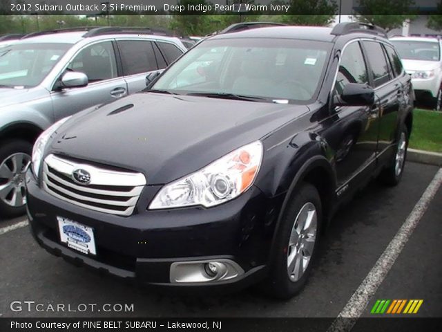 2012 Subaru Outback 2.5i Premium in Deep Indigo Pearl