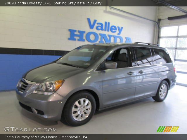 2009 Honda Odyssey EX-L in Sterling Gray Metallic