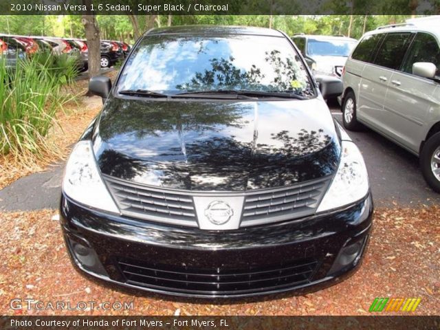 2010 Nissan Versa 1.6 Sedan in Super Black