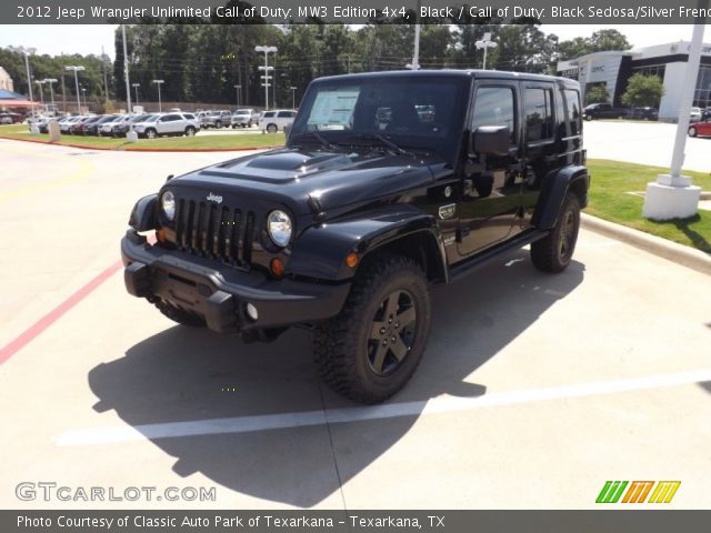 2012 Jeep Wrangler Unlimited Call of Duty: MW3 Edition 4x4 in Black