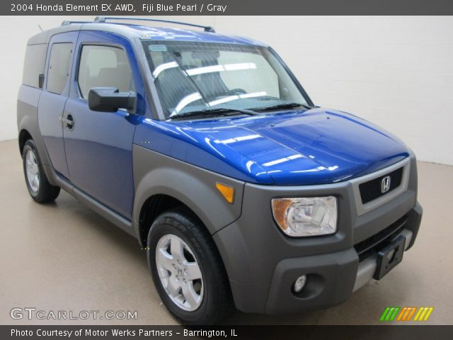2004 Honda Element EX AWD in Fiji Blue Pearl