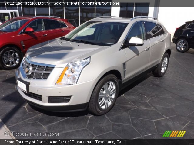 2012 Cadillac SRX Luxury in Gold Mist Metallic