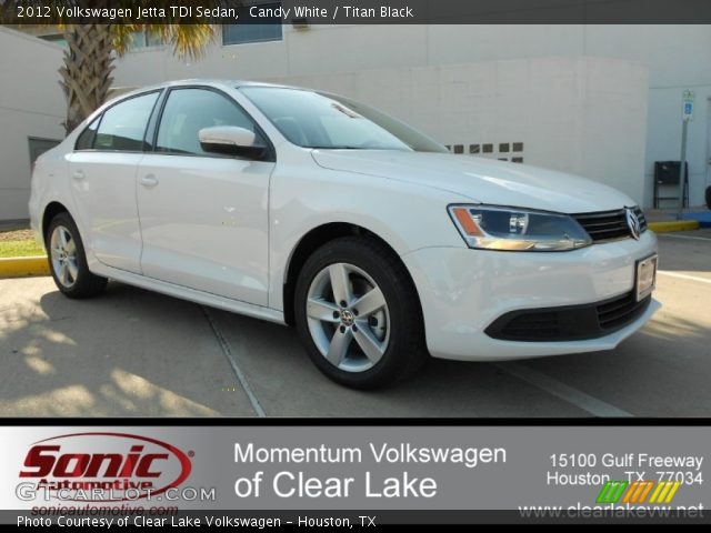 2012 Volkswagen Jetta TDI Sedan in Candy White