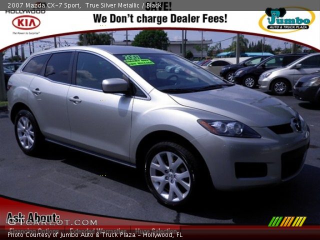 2007 Mazda CX-7 Sport in True Silver Metallic