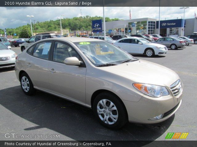 2010 Hyundai Elantra GLS in Laguna Sand