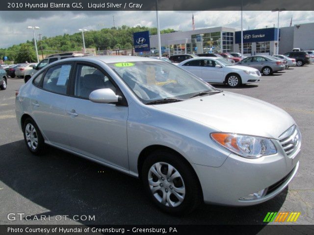 2010 Hyundai Elantra GLS in Liquid Silver