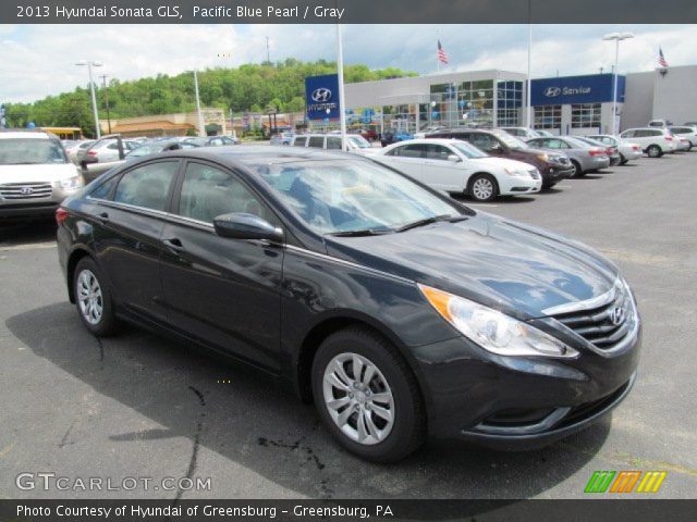 2013 Hyundai Sonata GLS in Pacific Blue Pearl
