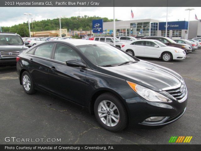 2013 Hyundai Sonata GLS in Pacific Blue Pearl