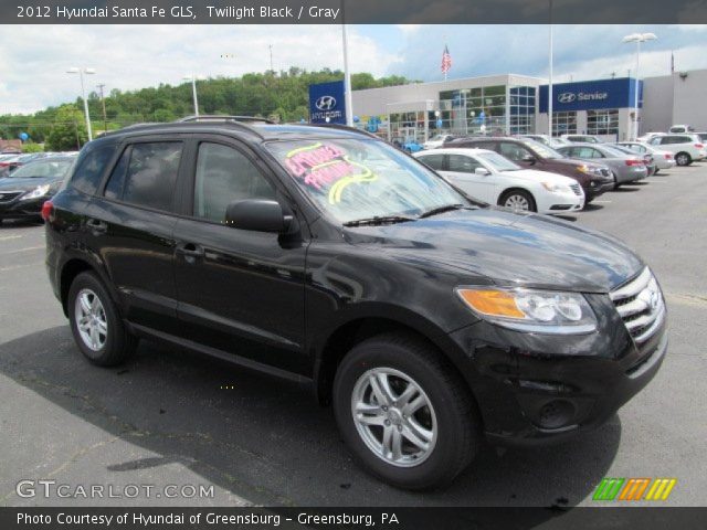 2012 Hyundai Santa Fe GLS in Twilight Black