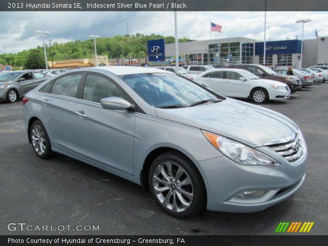 2013 Hyundai Sonata SE in Iridescent Silver Blue Pearl