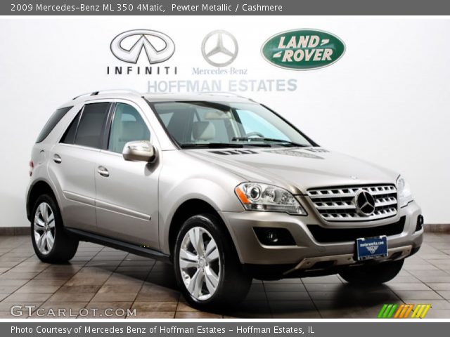 2009 Mercedes-Benz ML 350 4Matic in Pewter Metallic
