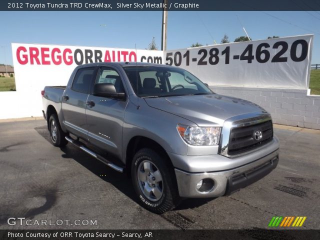 2012 Toyota Tundra TRD CrewMax in Silver Sky Metallic