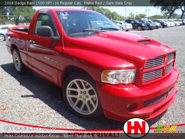 2004 Dodge Ram 1500 SRT-10 Regular Cab in Flame Red