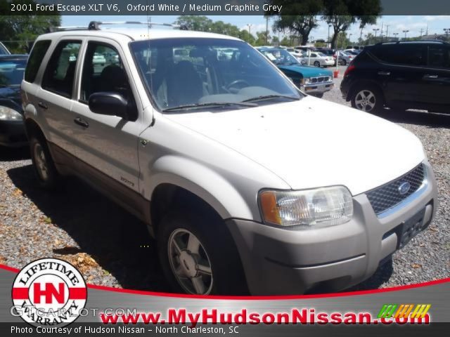 2001 Ford Escape XLT V6 in Oxford White
