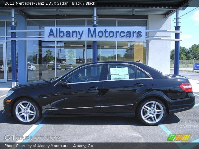 2012 Mercedes-Benz E 350 Sedan in Black