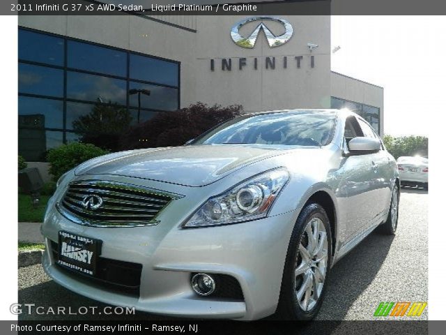 2011 Infiniti G 37 xS AWD Sedan in Liquid Platinum