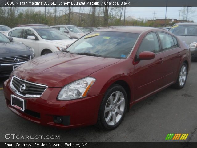 2008 Nissan Maxima 3.5 SE in Sonoma Sunset Metallic