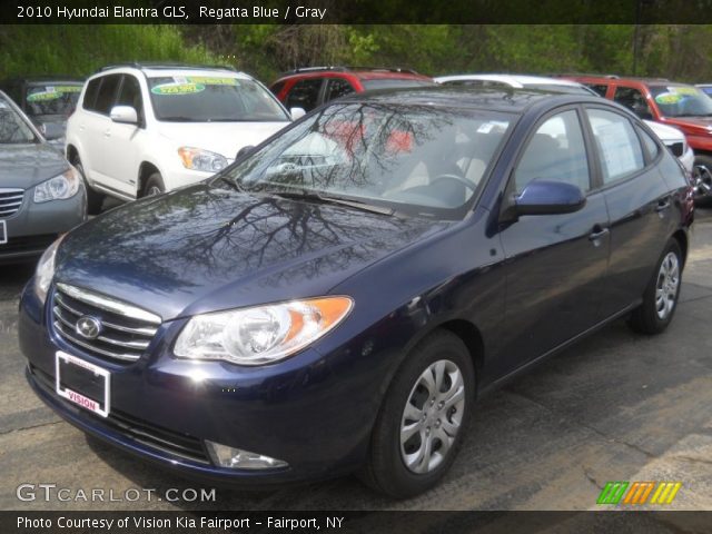 2010 Hyundai Elantra GLS in Regatta Blue