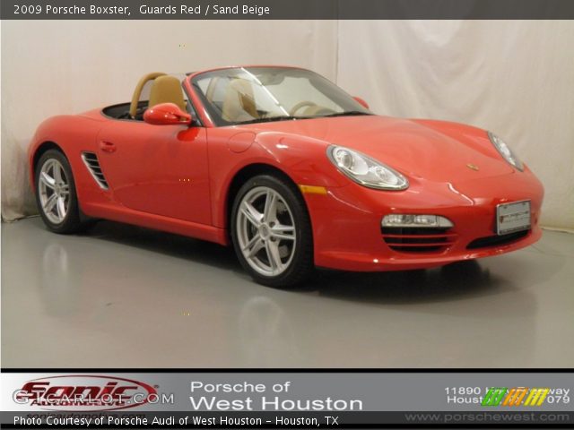 2009 Porsche Boxster  in Guards Red