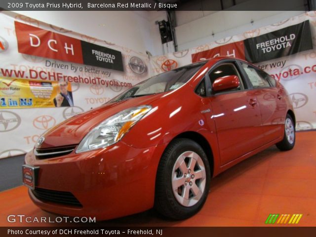 2009 Toyota Prius Hybrid in Barcelona Red Metallic