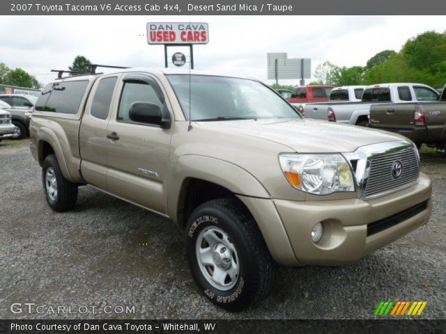 2007 Toyota Tacoma V6 Access Cab 4x4 in Desert Sand Mica