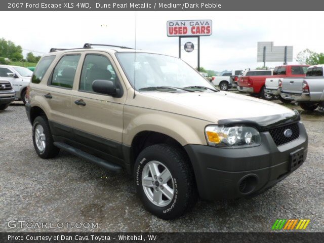 2007 Ford Escape XLS 4WD in Dune Pearl Metallic
