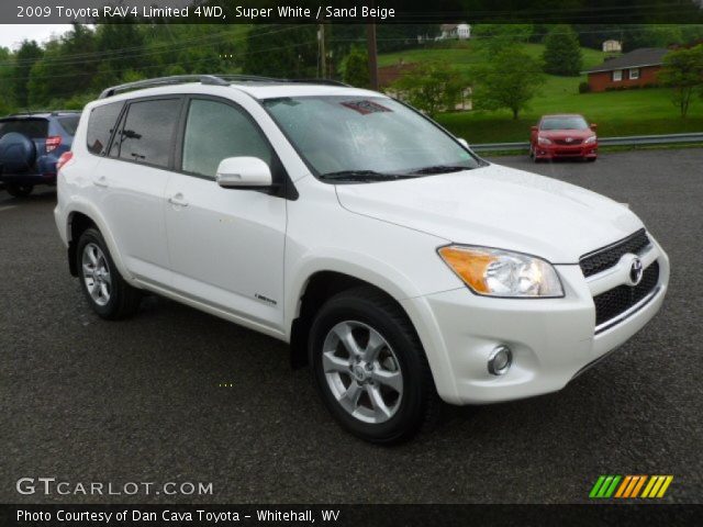 2009 Toyota RAV4 Limited 4WD in Super White