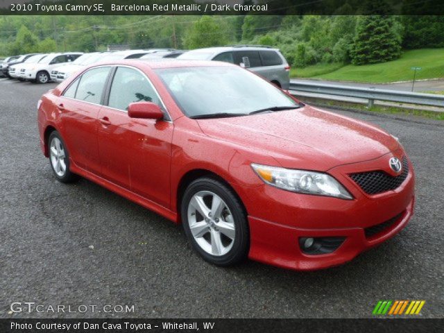 2010 Toyota Camry SE in Barcelona Red Metallic
