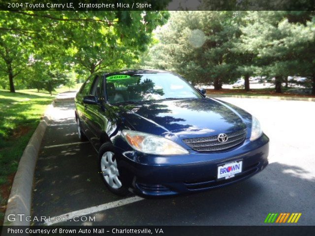 2004 Toyota Camry LE in Stratosphere Mica