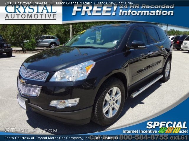 2011 Chevrolet Traverse LT in Black Granite Metallic