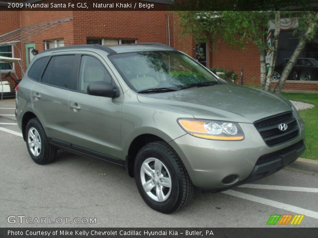 2009 Hyundai Santa Fe GLS in Natural Khaki