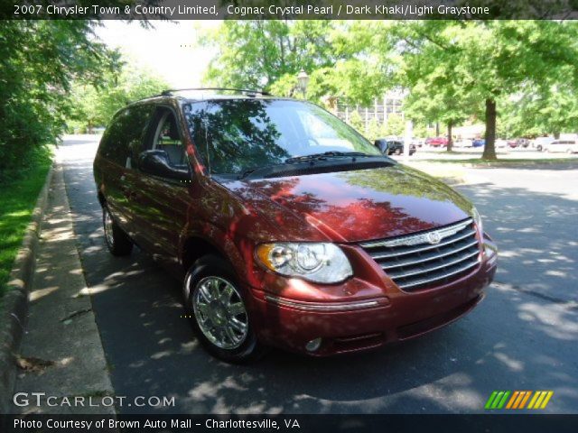 2007 Chrysler Town & Country Limited in Cognac Crystal Pearl