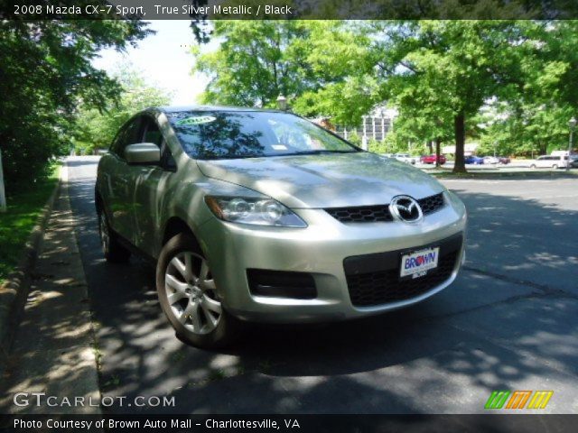 2008 Mazda CX-7 Sport in True Silver Metallic