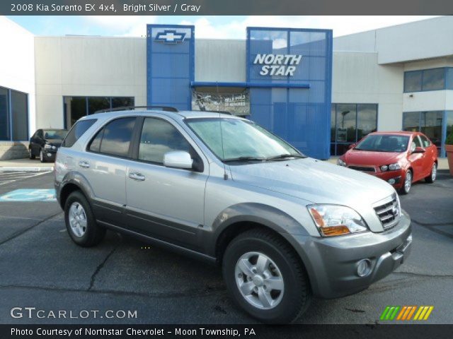 2008 Kia Sorento EX 4x4 in Bright Silver